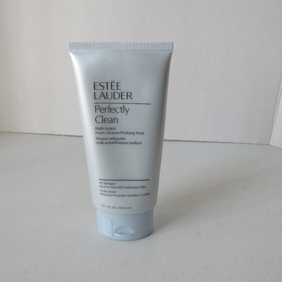 Estee Lauder Perfectly Clean Multi Action Foam Cleanser/Purifying Mask 5 fl oz - Picture 1 of 6